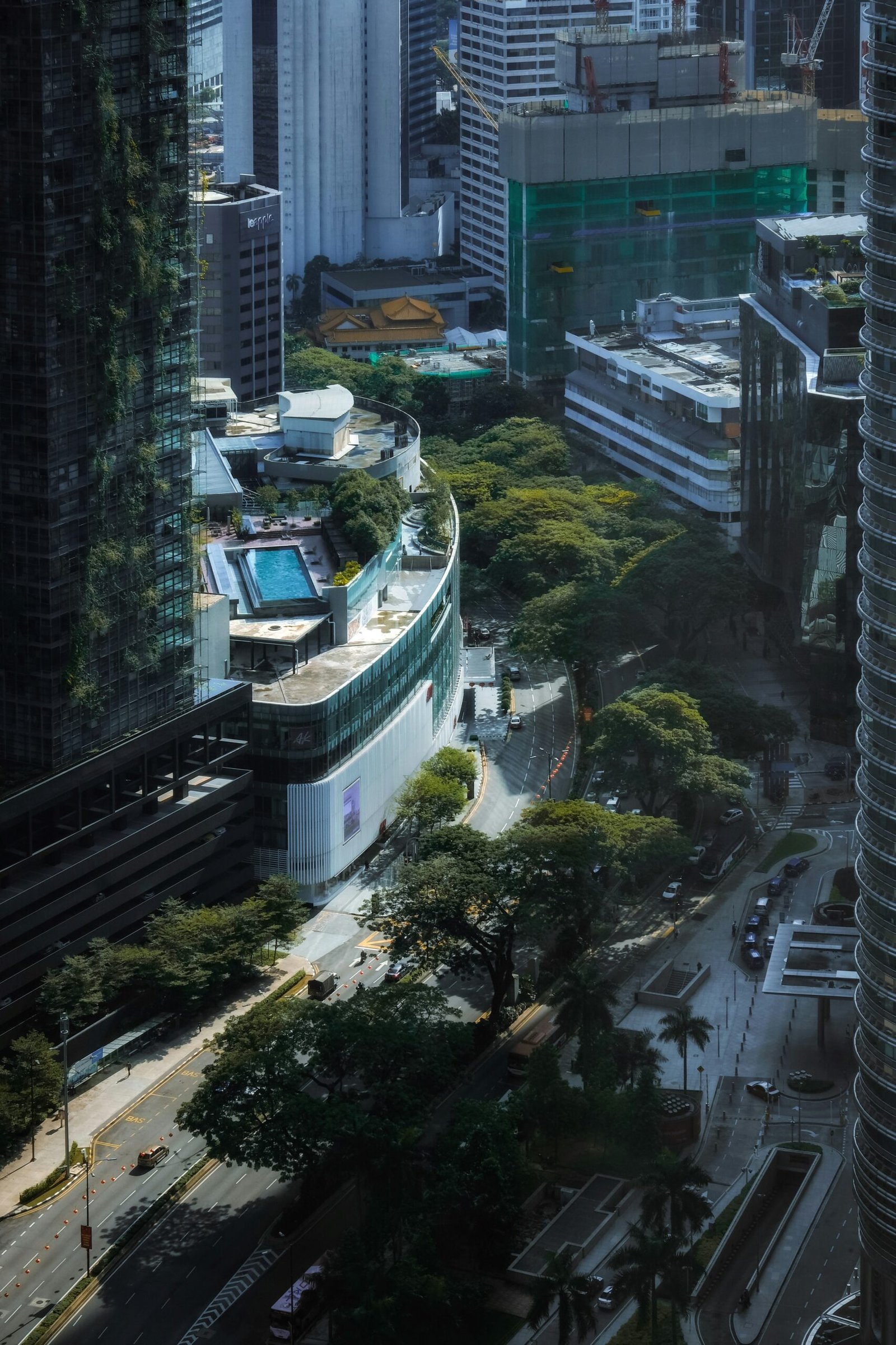 Modern city skyline representing NEOM City development concept