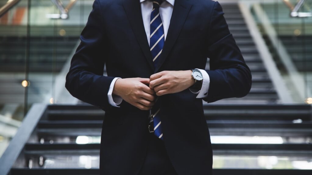 A businessperson in a modern office representing CEO confidence collapse